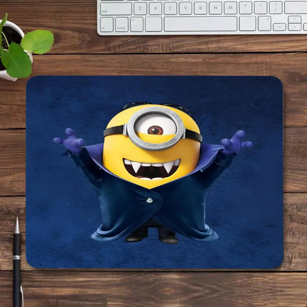 M-minions-لوحة ماوس لطيفة ، سطح فائق النحافة ، ملحقات ألعاب ، وسادات لوحة مفاتيح ، ألعاب ، مطاط ، حصيرة مكتبية