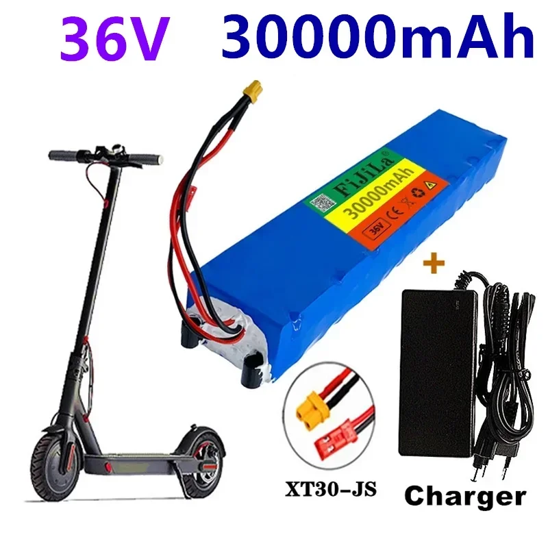 

2022% nova marca de alta Potência 36v BATERIA 10S3P 30AH Xiaomi M365 Bateria mah 30000 para ebike Bicicleta Elétrica Com bms