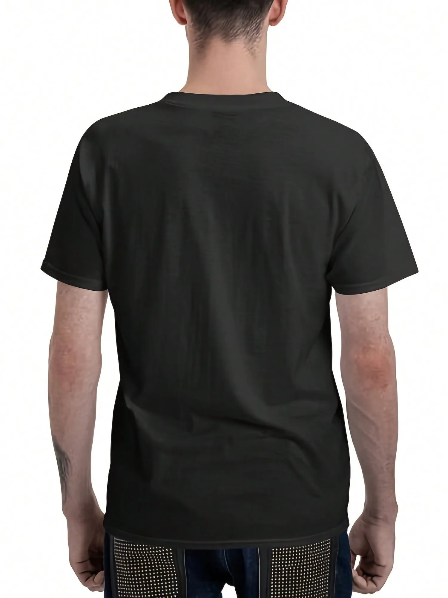 تي شيرت Glorilla Let'S Go برسومات مريحة من القطن للرجال برقبة دائرية وأكمام قصيرة #2