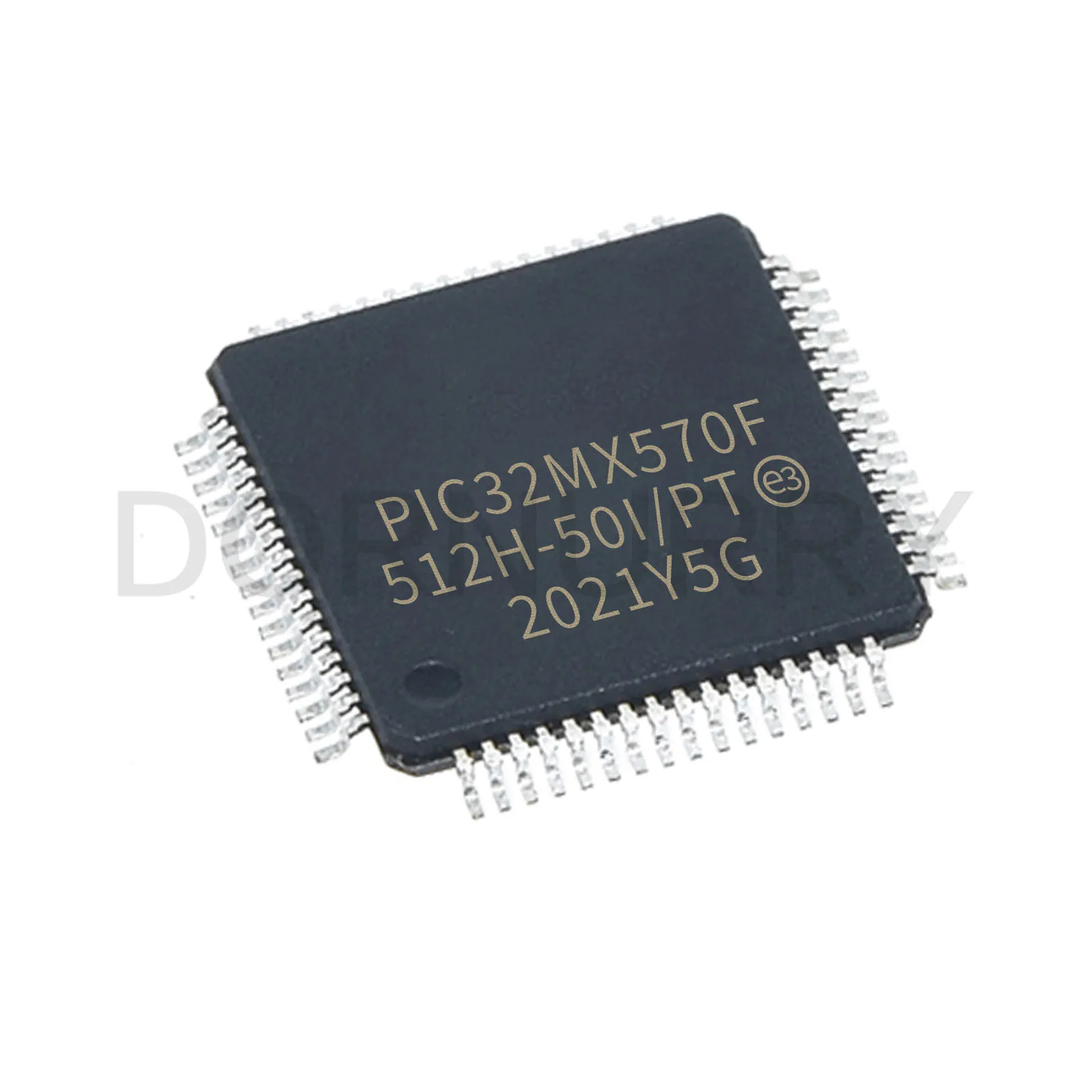 PIC32MX570F512H-I/PT   32MX570F512H 	IC MCU 32BIT 512KB FLASH 64TQFP DORNURRY