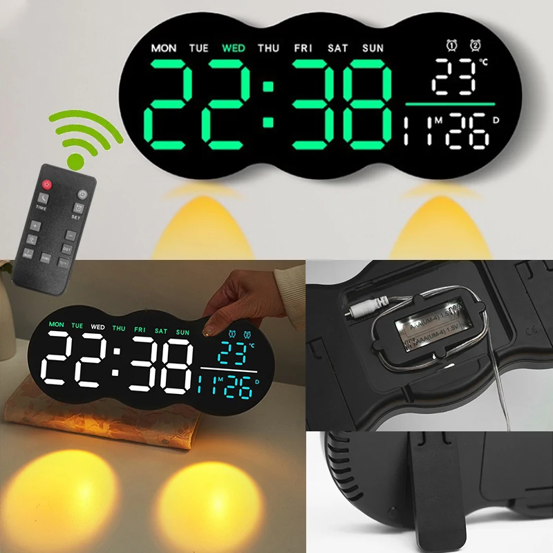 28CM Led Digital Wa…