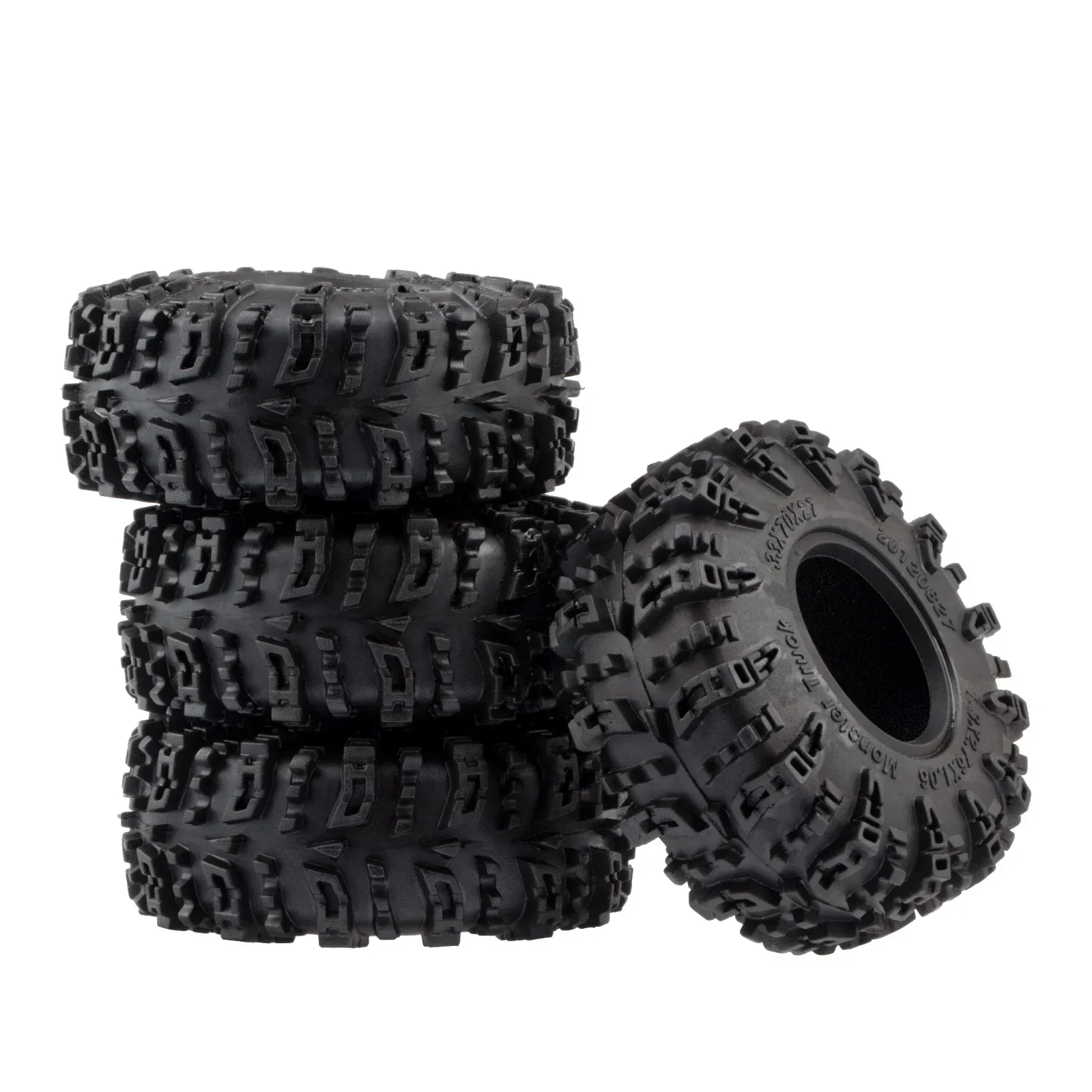 Swamp Claw 70*27mm Mud Terrain Rubber Tyres 1.3\