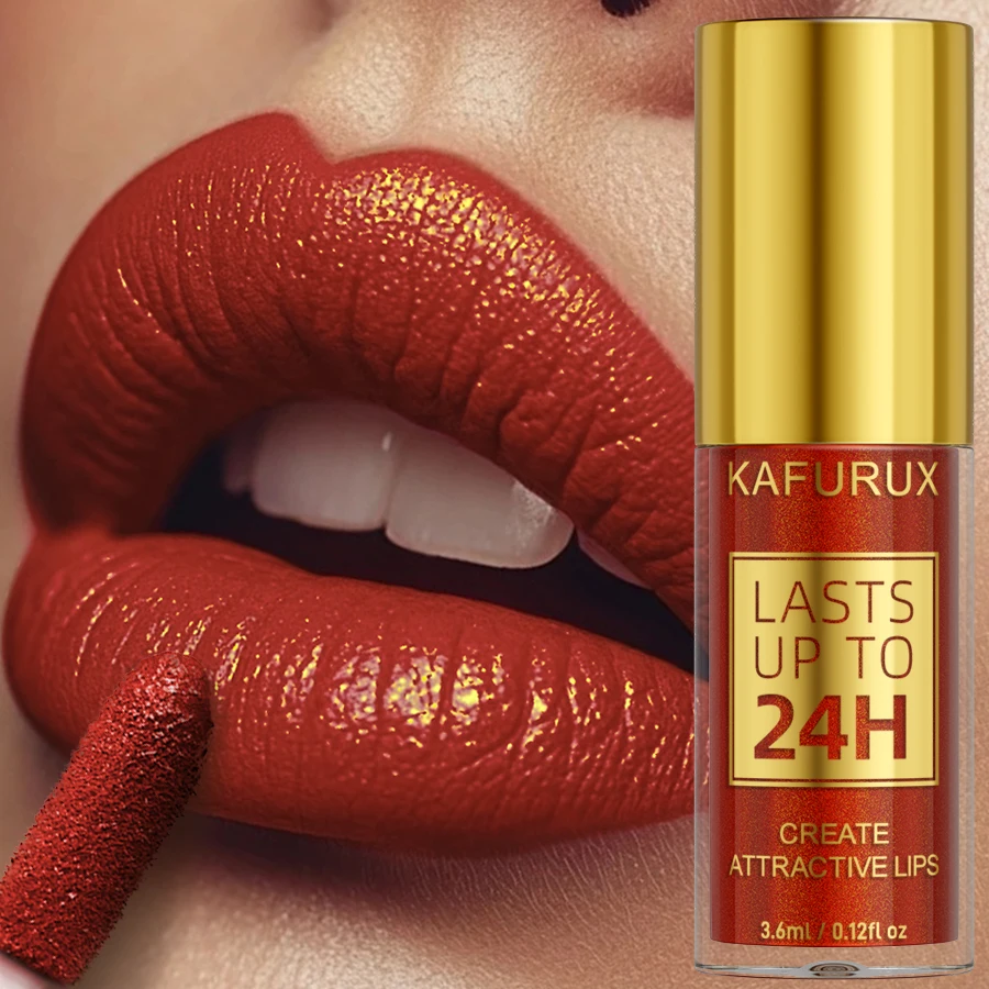 14 kleuren glitter metallic lip glazuur glanzende langdurige lipgloss waterdichte vloeibare lippenstift make-up lipolie lip tint cadeaus voor W