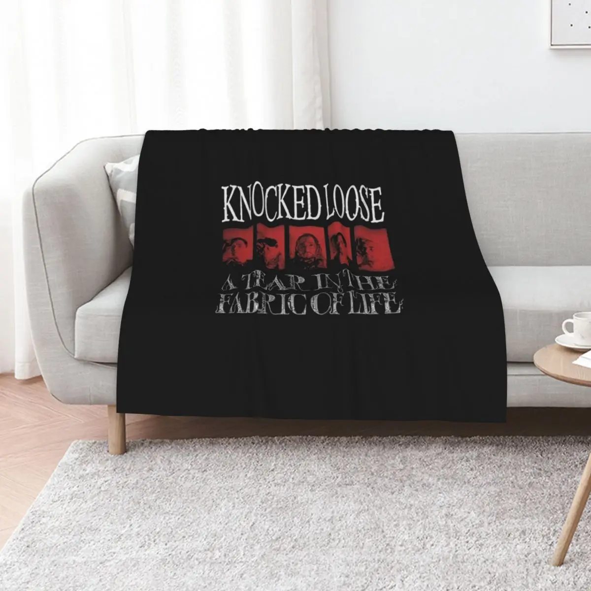 best selling knocked loose Throw Blanket Personalized Gift Loose Soft Soft Plush Plaid Kid'S Giant Sofa Blankets