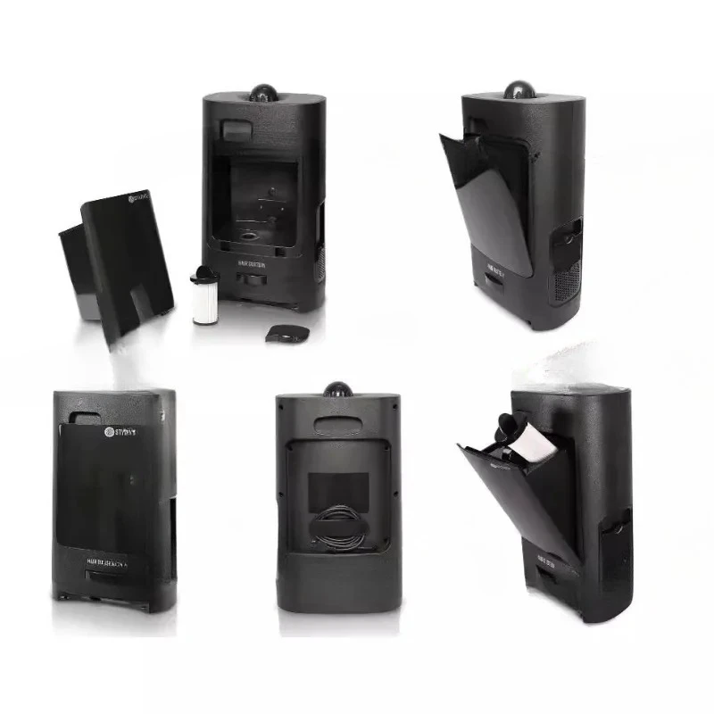Hair salon special hair suction device, barber shop trash can hair suction tool, infrared induction automatic suction device
