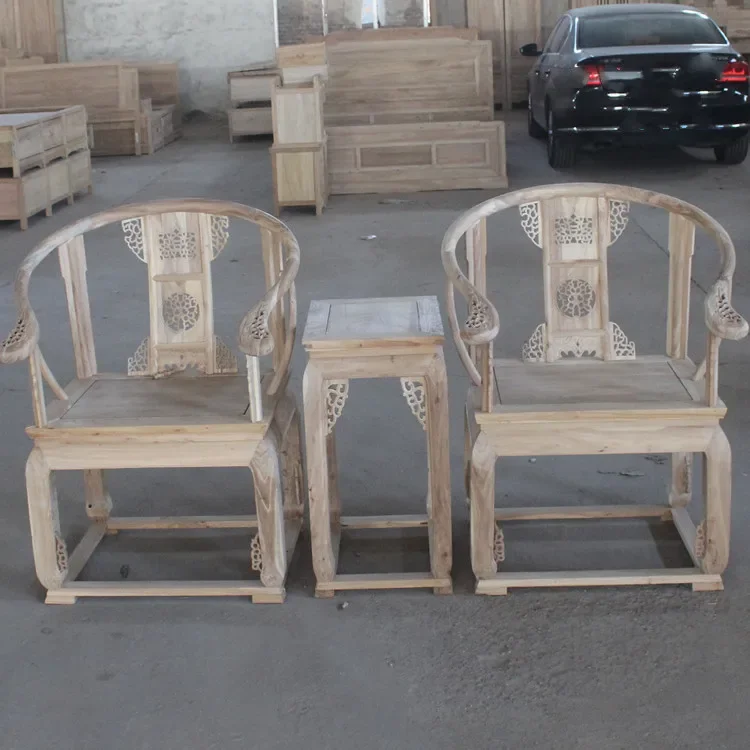 

Старый вяз, королевский стул, трехсекционный китайский массив дерева, антикварная репродукция мебели, кресло с круглой спинкой, кресло, дворцовый стул