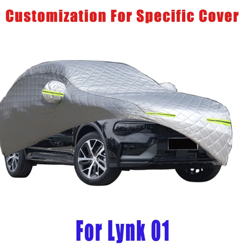 

For Lynk 01 Hail prevention cover auto rain protection, scratch protection, paint peeling protection, car Snow prevention