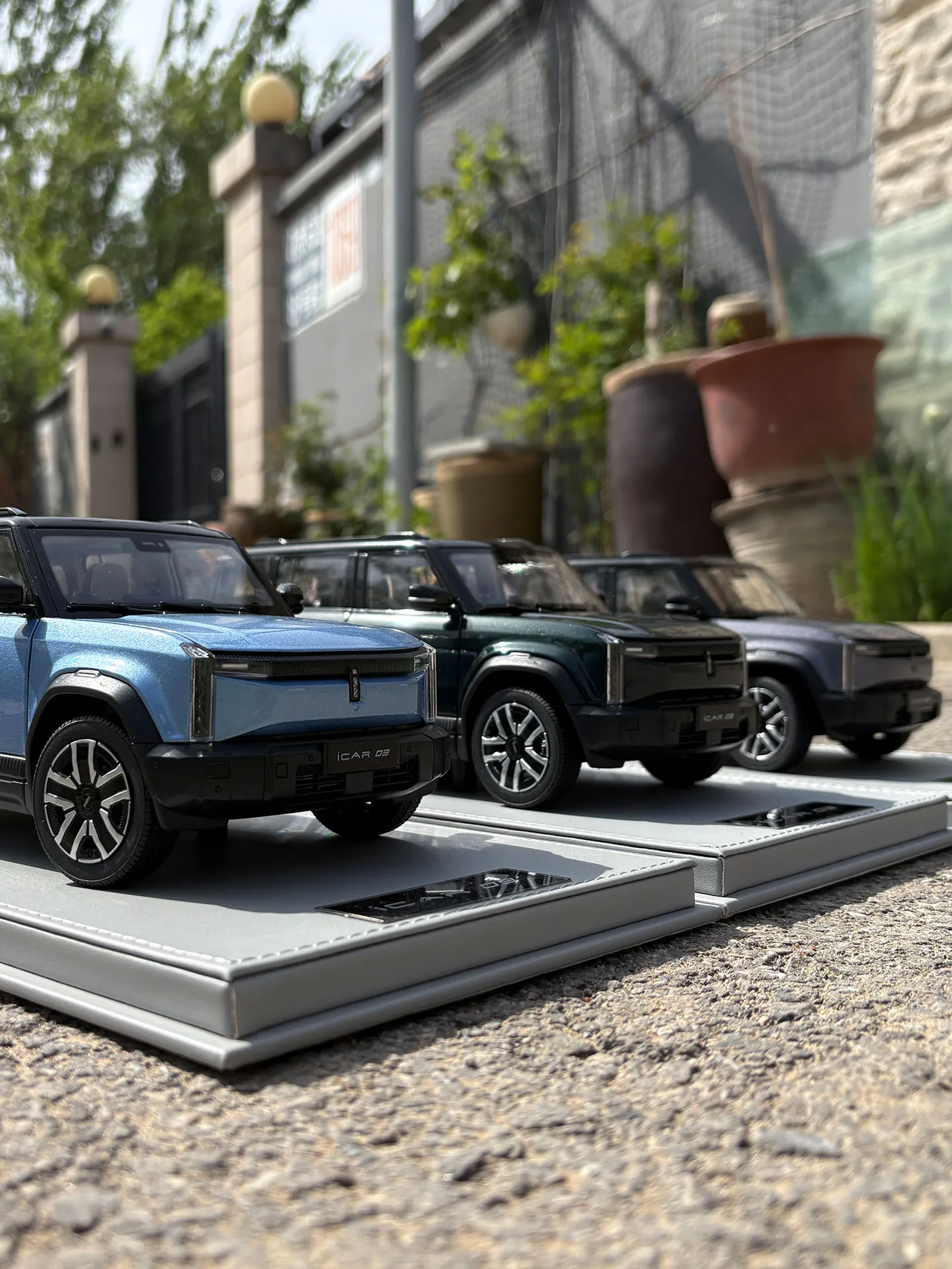 

1:18 Original Scale Model,Chery AUTO,iCAR03 Electrical Power SUV,Diecast Model for Collection and Display