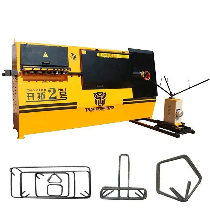 Multifunction automatic stirrup bending machine steel bar rebar straightening and bending and cutting machine