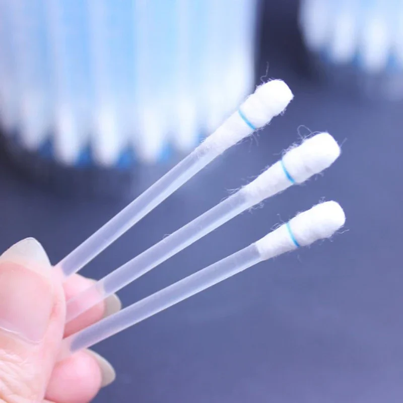 Medical Double-ผ้าฝ้าย Swab แบบพกพาบาร์ทางการแพทย์ทิ้งมัลติฟังก์ชั่ฆ่าเชื้อ Stick Make Up ไม้ไอโอดีน 50 ชิ้น/แพ็ค