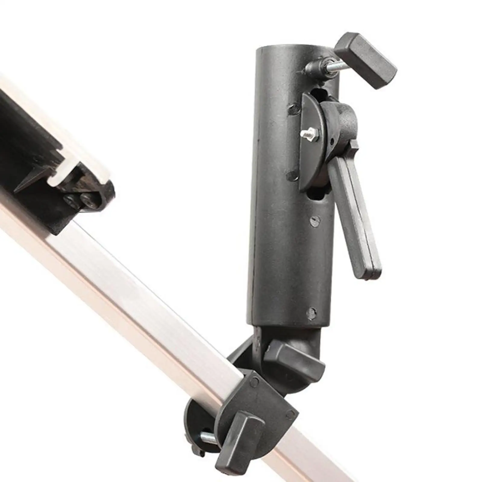 Adjustable Golf Umbrella Holder Bracket Accessory Mount for Folding Golf Push Cart Rain Protection