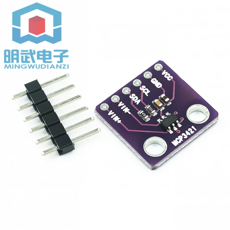 PIC Family KIT Analyzer MCP3421 I2C SOT23-6δsigma ADC Evaluation Board