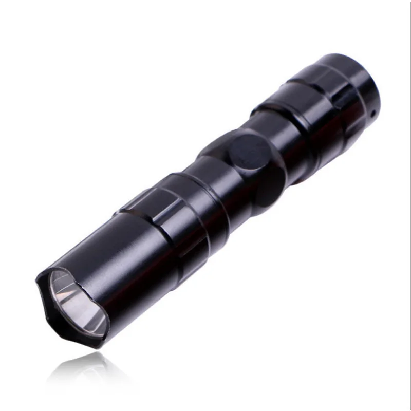 

Mini 3W LED Flashlight Outdoor Waterproof Camping Lamp Portable Torch Light Power By 1 AA Battery