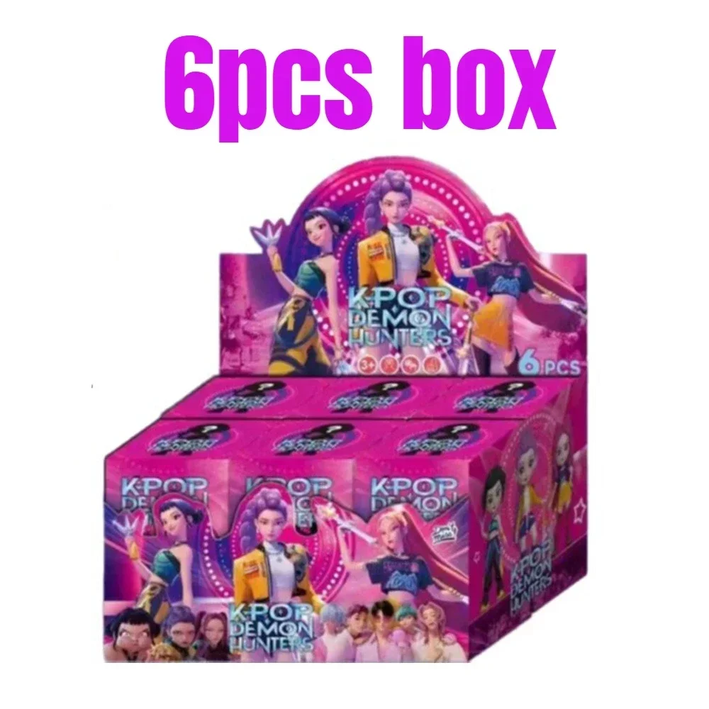 1:1 Anime Kpop diable chasseur boîte aveugle démontage amusant sac aveugle petite statue modèle périphérique bureau boîte aveugle décoration cadeau
