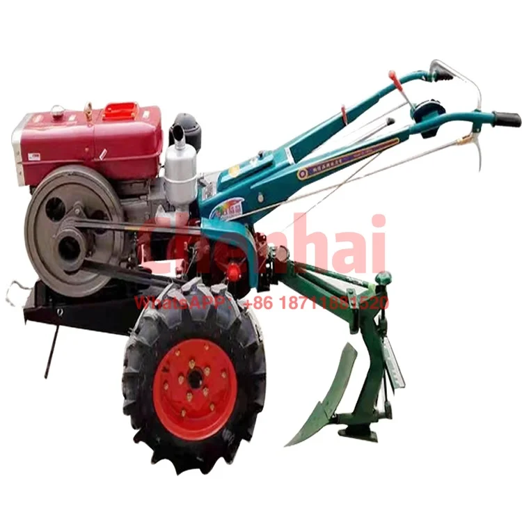 Micro farming rotary tiller wet and dry dual-use small agricultural walk-behind tractor