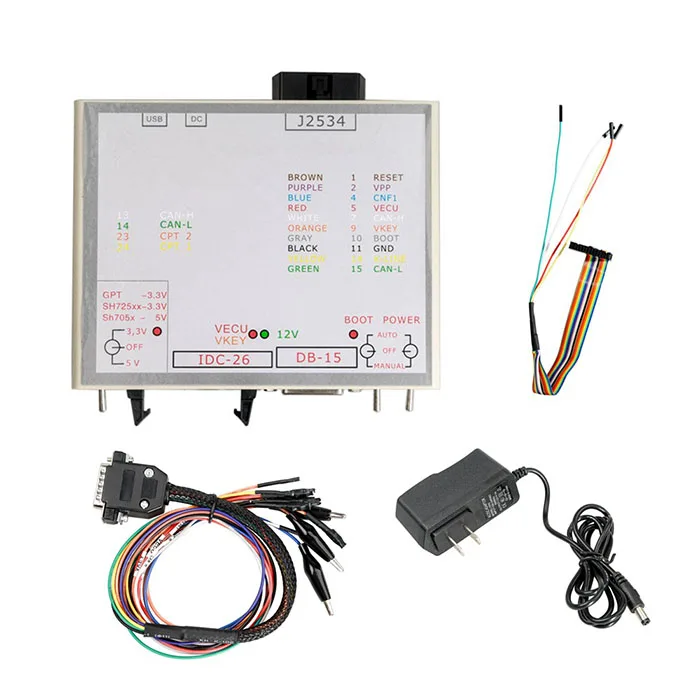 

Адаптер Power BOX для ECU OBD Car Openport через J2534 Программатор Power Box Read/Write Plus с полным адаптером