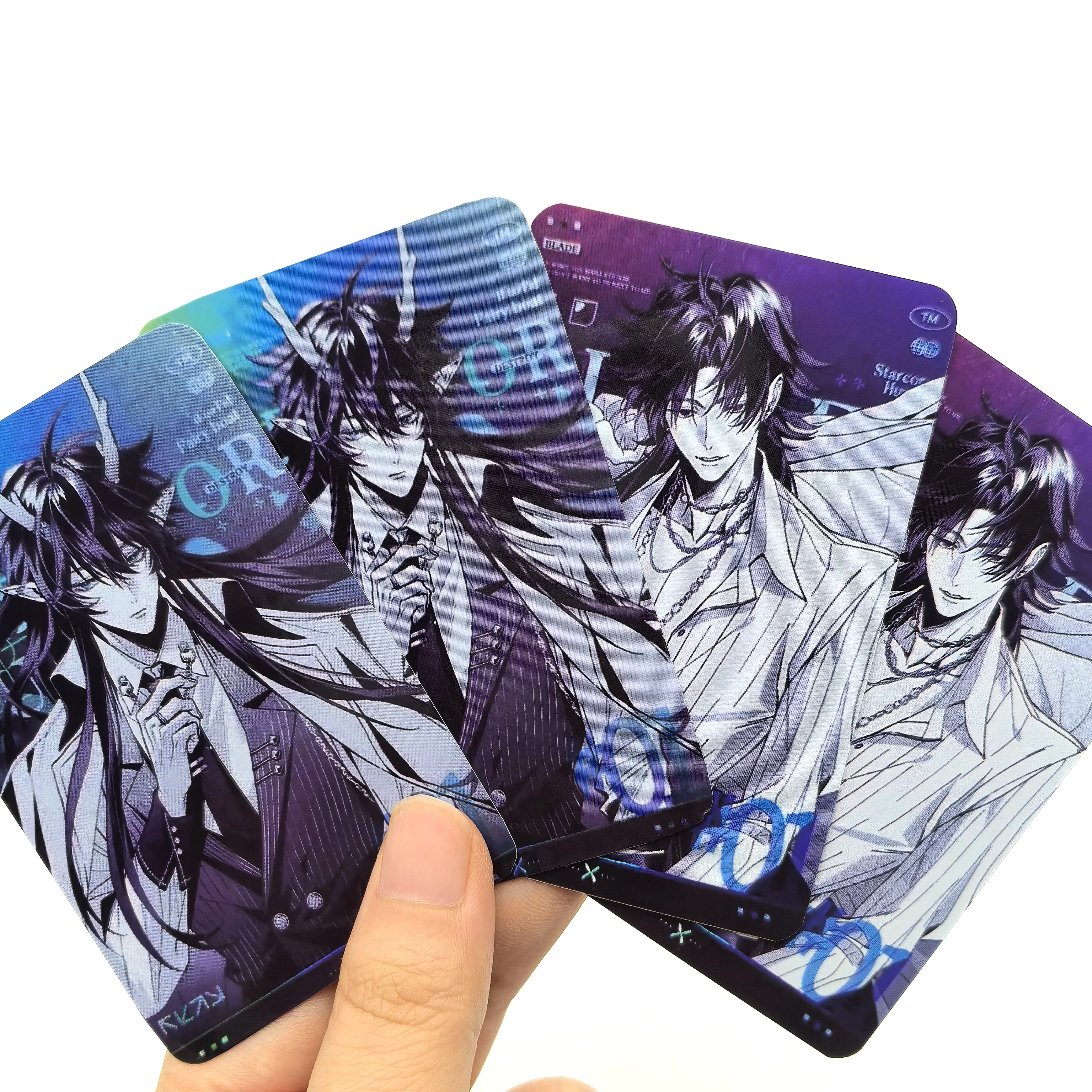 1Set Anime Game Honkai: Star Rail Argenti Sunday  Aventurine Blade Imbibitor Lunae Paper Card Beautiful Bookmark Game Collection