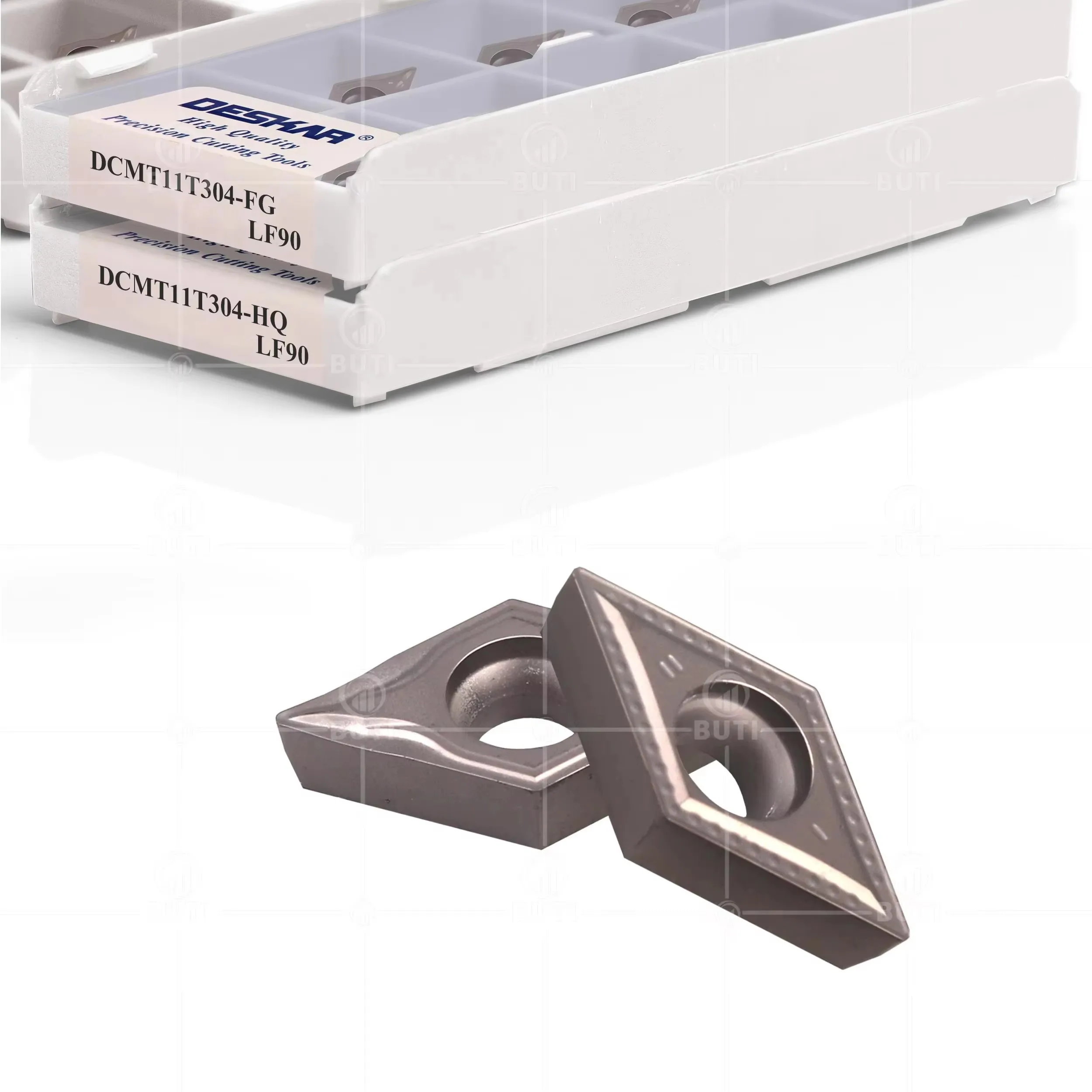 DESKAR Original Ceramic Boring Blades DCMT11T304-FG/HQ/MT/PS LF90 Numerical Control Inner Circle Turning Insert Steel Processing