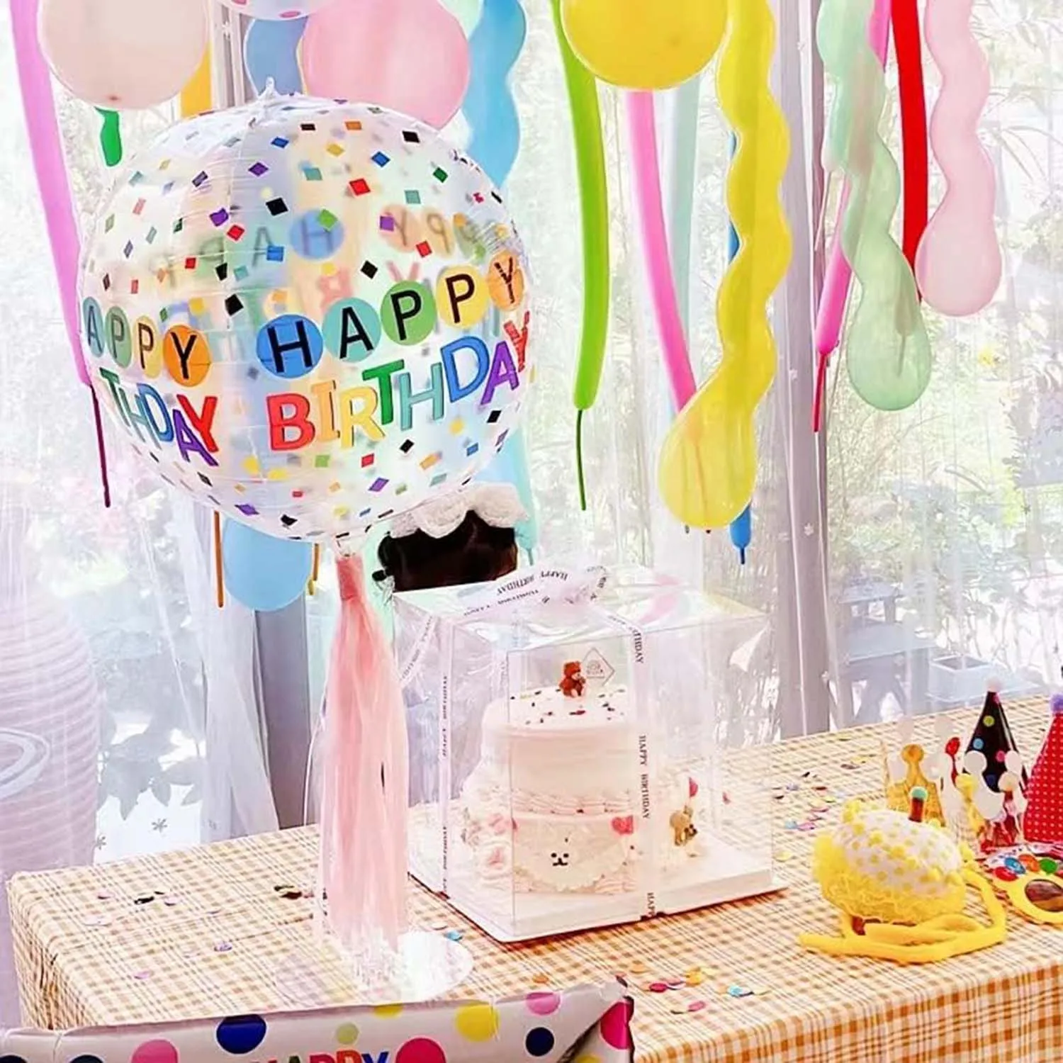 10 zestawów stojaków na balony z pojedynczą głowicą 40 cm odpowiednich na urodziny, sekrety, rocznice — zdjęcie 5