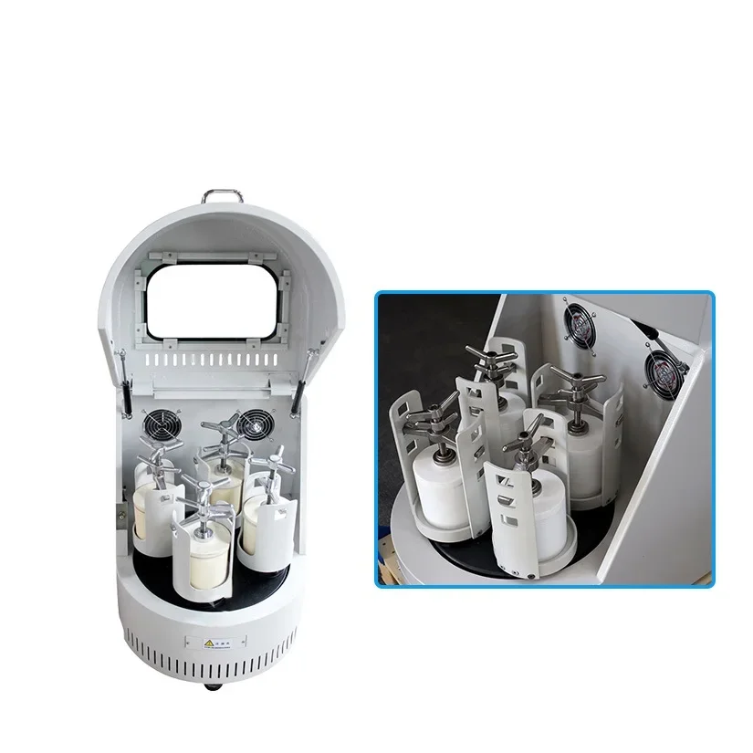 6L 0.75KW Vertical Laboratory Planetary Ball Mill Bead Jar Grinder for Powder Milling Grinding Lab Experiment Use
