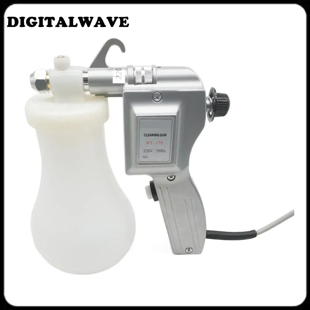 Airbrush Cleaning Gun AC 220V 40W Electric Textile Spot Removing Spray Gun Adjustable Pressure Clothing Dust Cleaner AU Plug2020