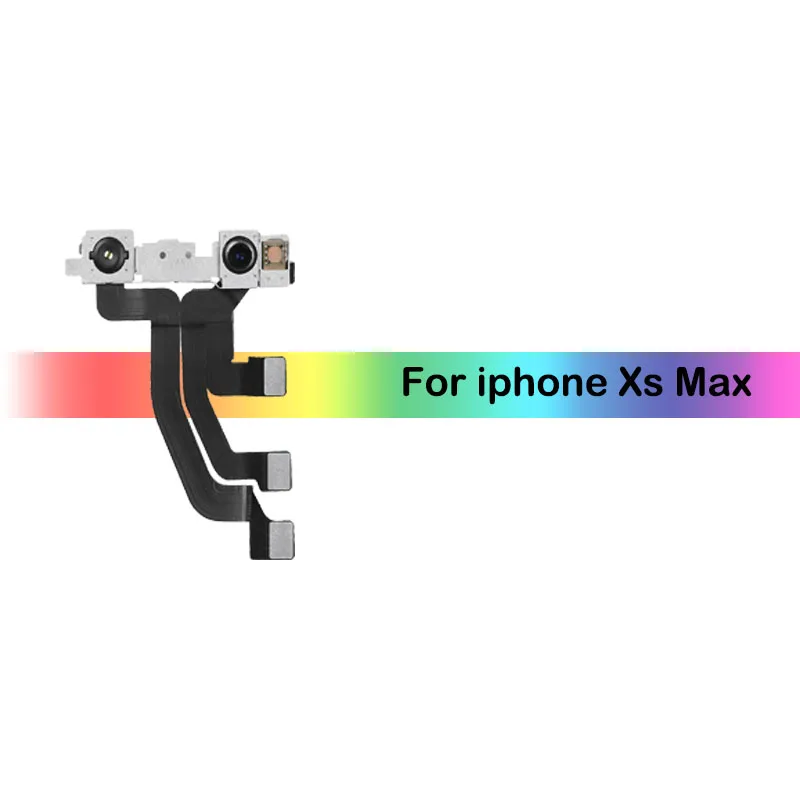 Tested Replacement Cell Phone Parts Front Facing Camera Flex For iPhone X Xs xr XR XS Max Front Facing Camera