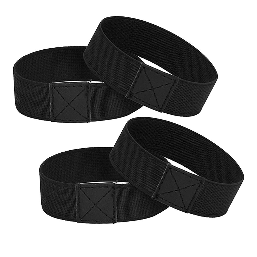 4 Pcs Detachable Shoe Straps Women Black Heels Anti-loose Shoelace for High Ankle House Shoes