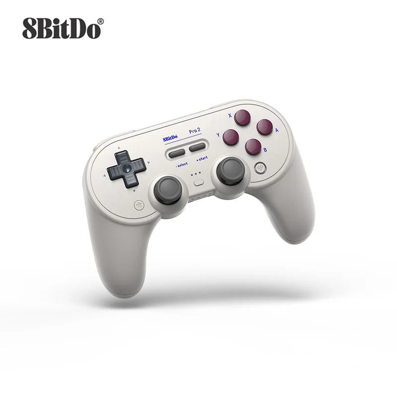 8bitdo Pro2-mando inalámbrico Bluetooth, Joystick para NS/Pc/Macos/Android/Stoom/raspberry Pi, accesorios para juegos