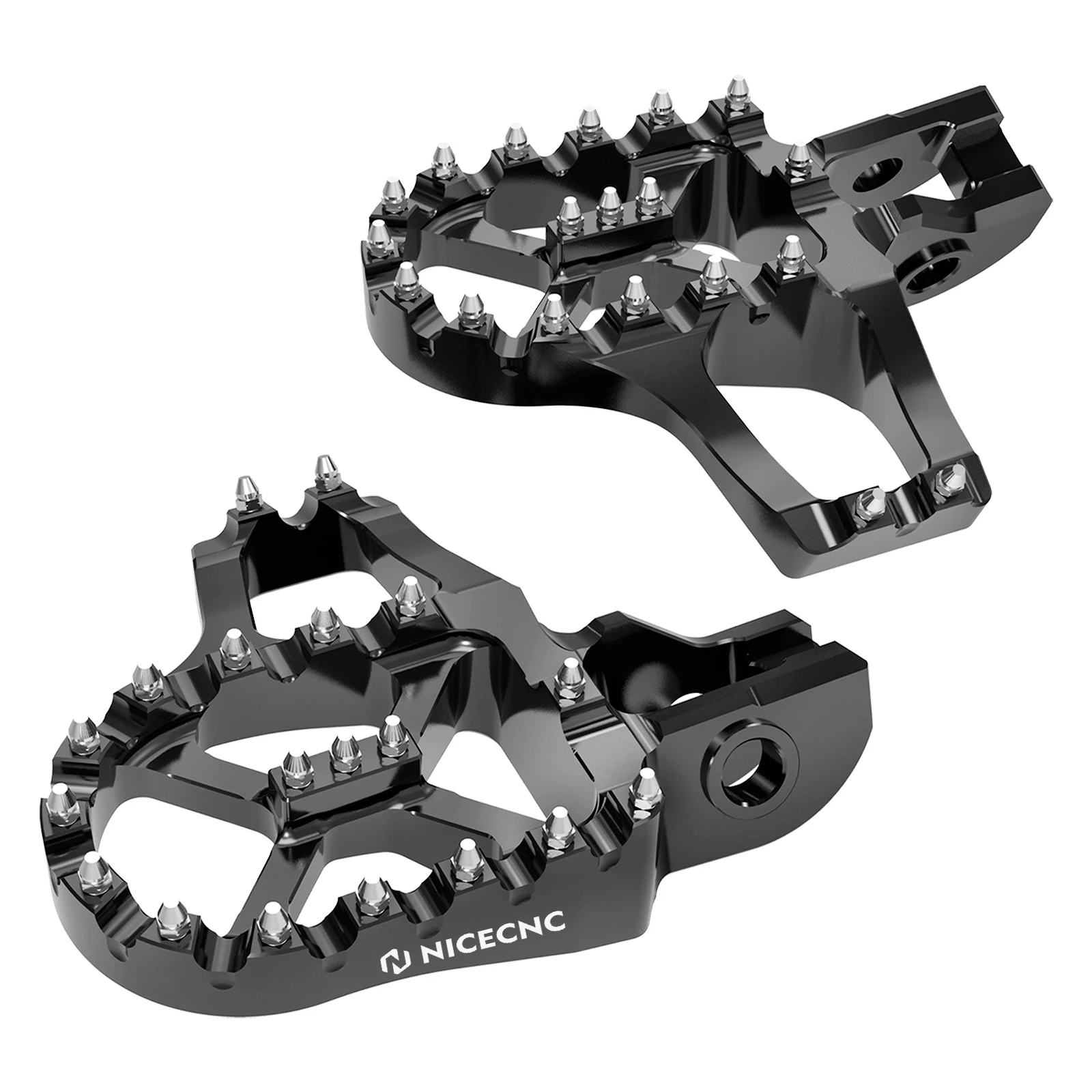 NICECNC For KTM EXC 300 2017-2023 Extender FootPegs Footrests Backwards For KTM EXC-F 350 SX 250 Husqvarna TE 300 GasGas EC 300