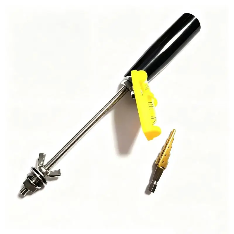 360 Panoramic Vehicle Camera Drilling Tool 18mm Hole Cutter 1 Set for Auto Camera Installation Car Repair Workshop Use