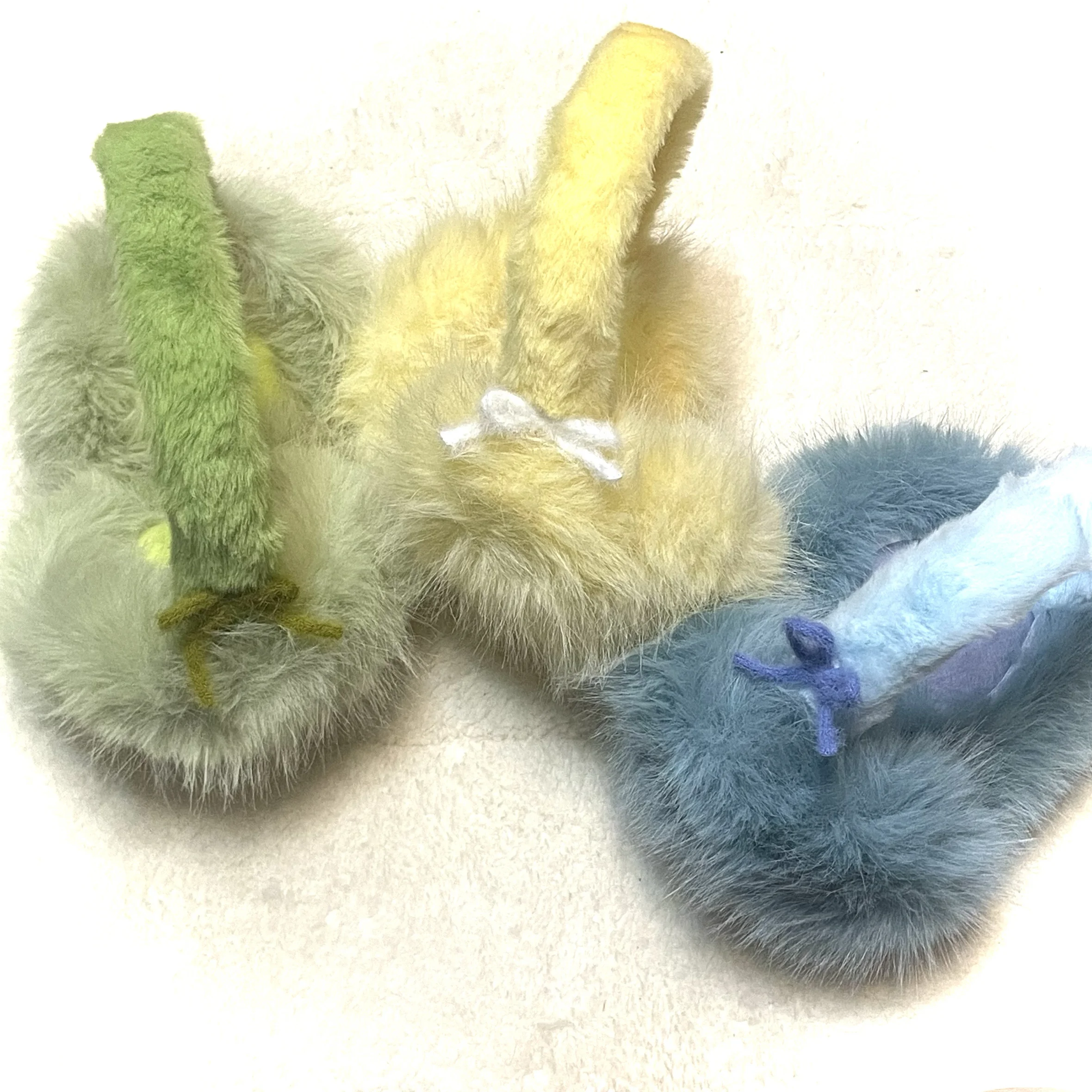 Japanese Candy Colored Plush Cute Earmuffs Harajuku Woman Foldable Windproof Winter Adorable Subculture Ear Warmers Accessories