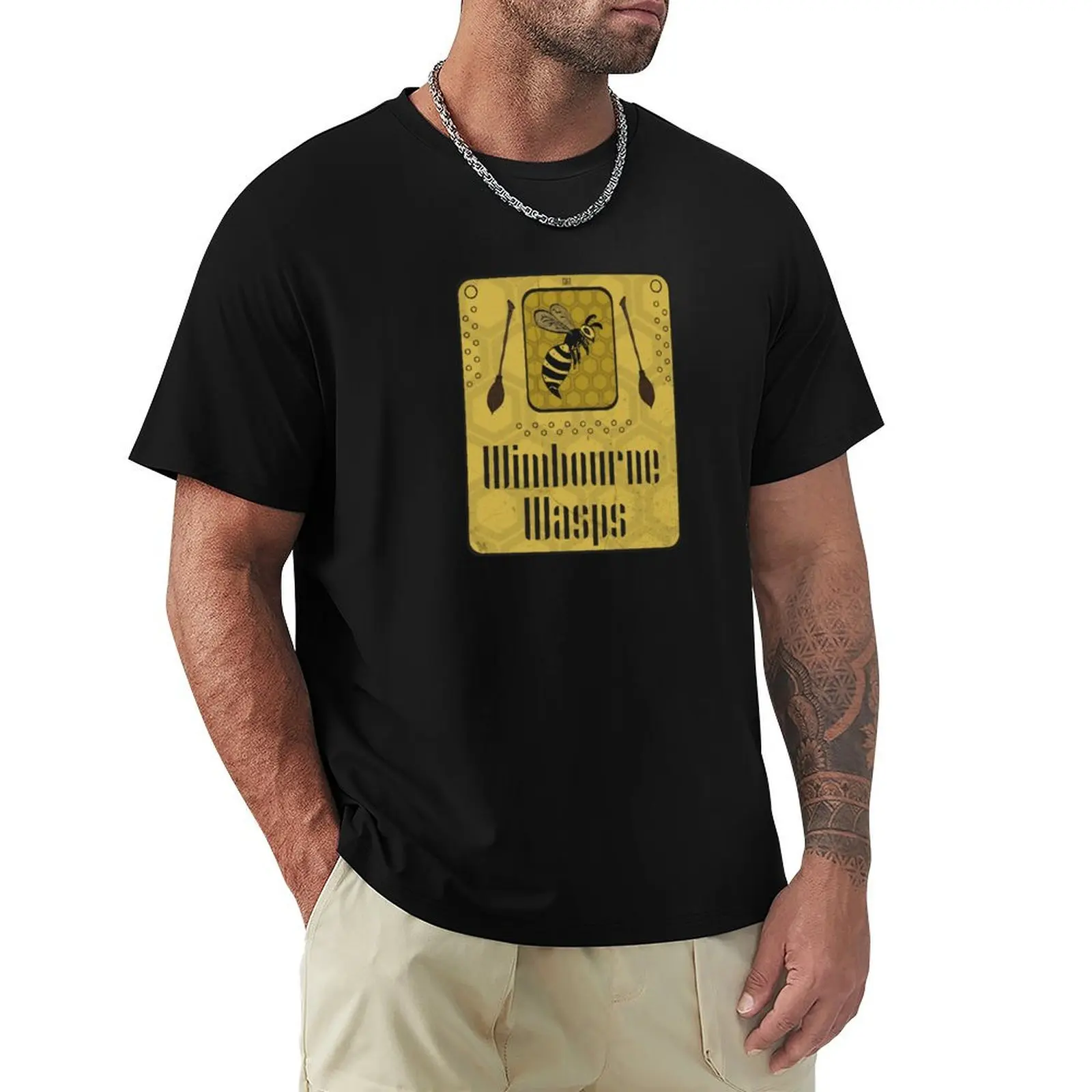 Wimbourne - Sports Team T-Shirt Urban Style Casual Short Sleeve Top