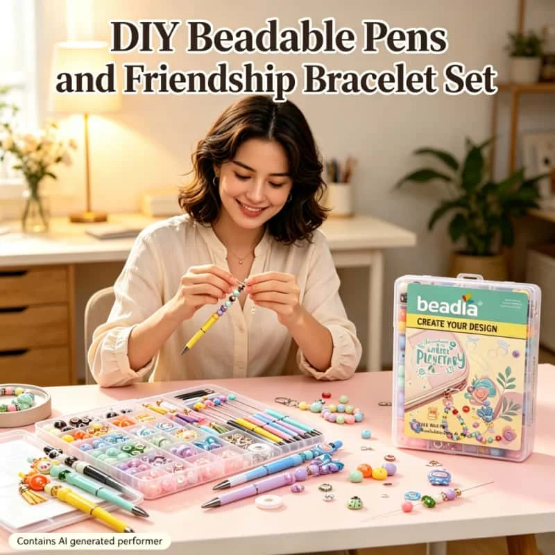 1set-diy-beadable-pens-and-friendship-bracelet-set-multicolor-plastic-beadable-ballpoint-pens-diy-craftable-pen-set-for-gifts