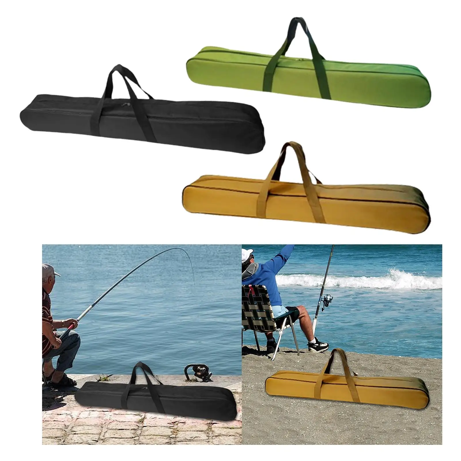 

Camping Canopy Pole Storage Bag Canopy Carrying Bag for Light Stands Camping Accessories Fishing Rod Tent Pole Shelter Rod