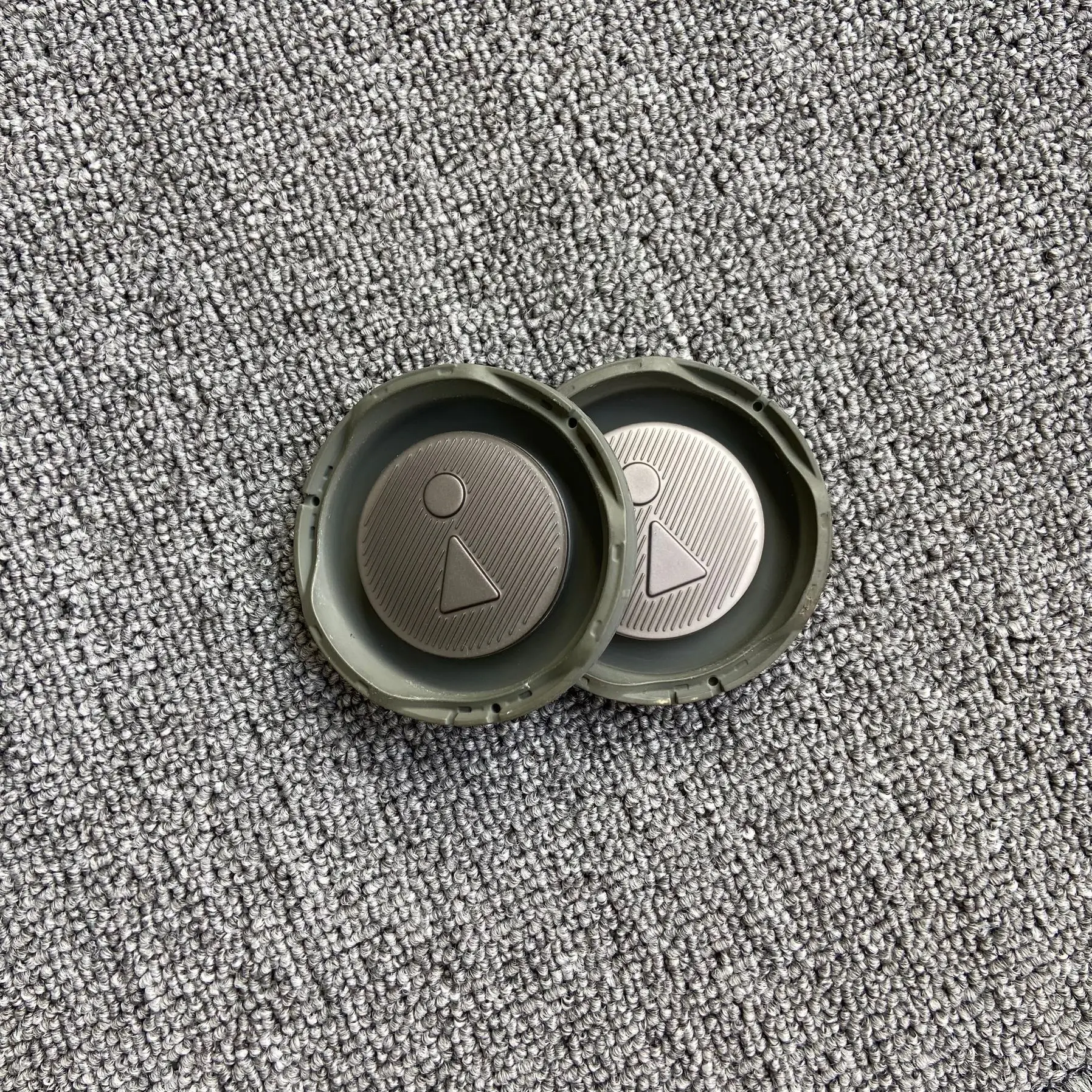 GHXAMP dla JBL CHARGE 2,75 cala 74 MM specjalna membrana metalowa wspomagająca niskie tony promieniowanie szara 2 szt. — zdjęcie produktu 6