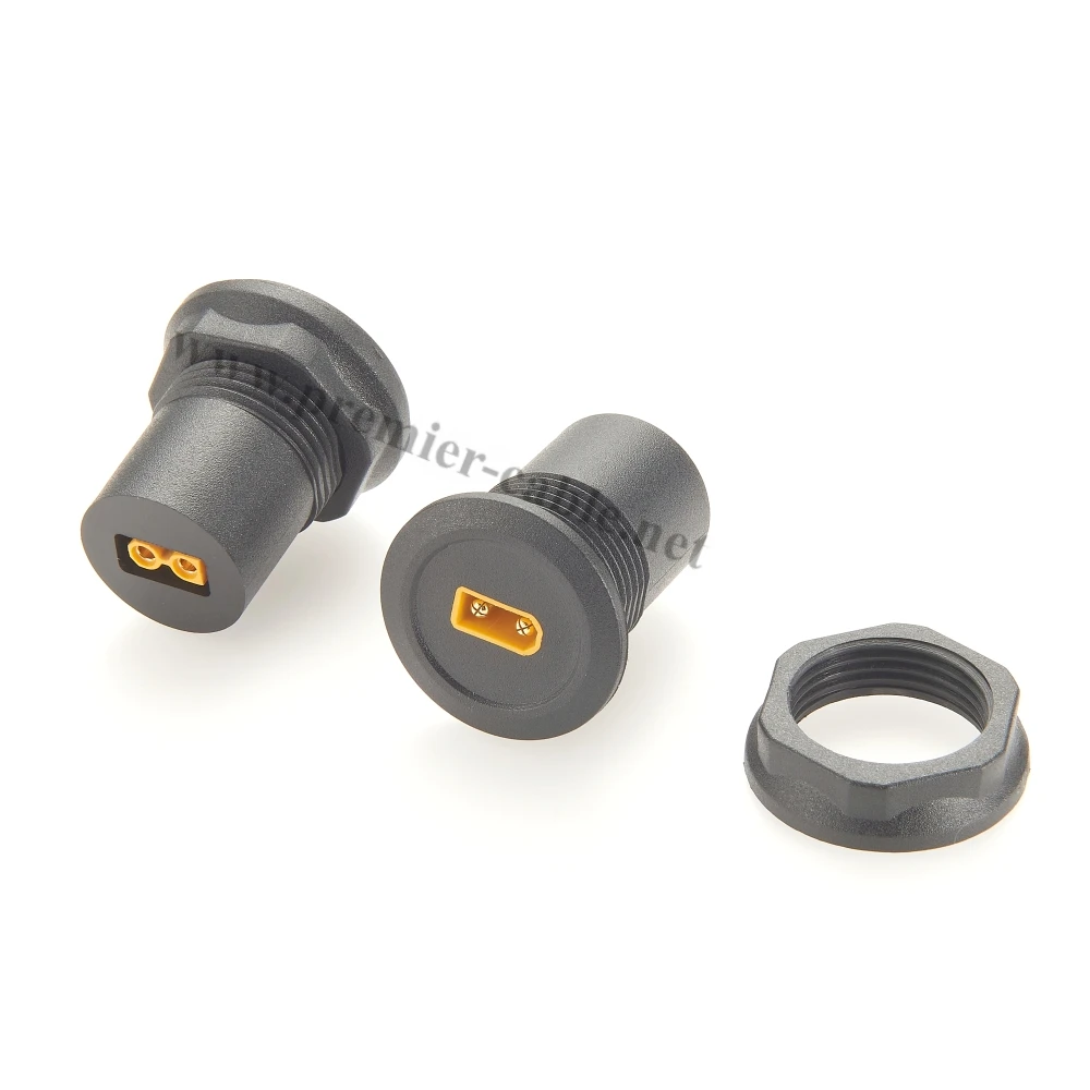 XT30 Male to Female Round Panel Mount Adapter XT30 RC Battery Charging Wireless Connector for RC Car FPV Drone Model Airplane - Image 4