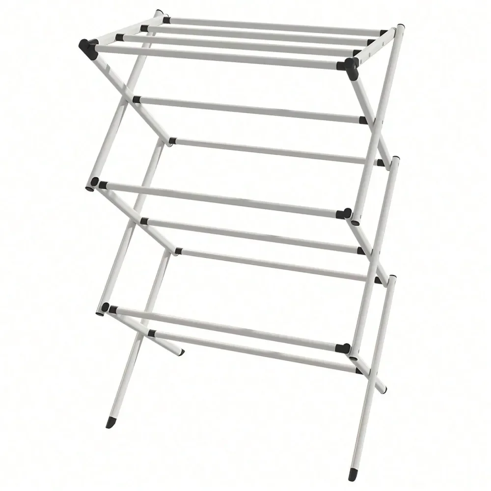 

Clothes Drying Rack, SpaceSaving, Durable, Adjustable, Ideal For Apartments Dorms