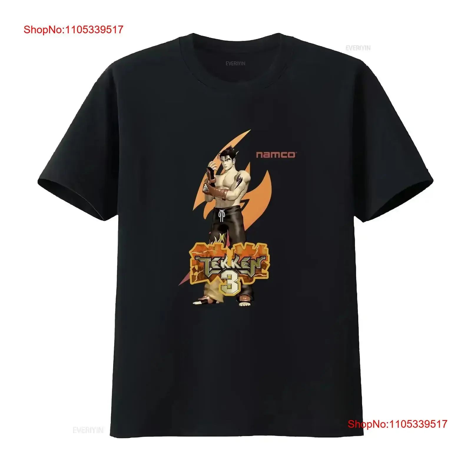 Camiseta Vintage de los 90 de Tekken 3 Namco, Oneita Powerpro, Videojuego, Talla XL, JIN, Lavada, Versátil, Ligeramente Elástica, Elegante y Vintage