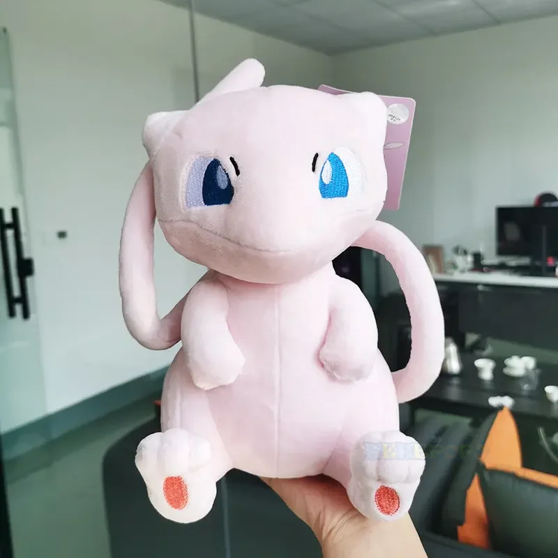 25cm mew brinquedos de pelúcia boneca pokemon mew macio animais de pelúcia bonecas presentes para crianças presentes de aniversário