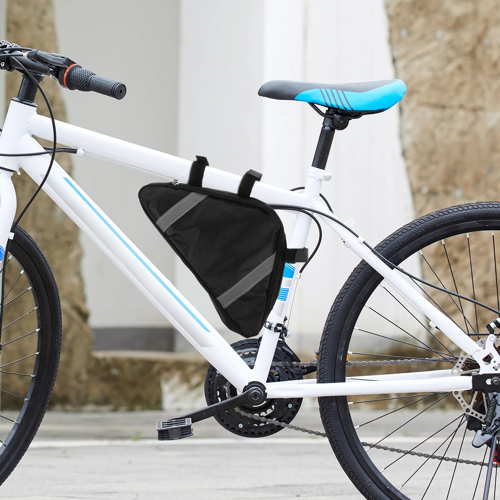 

Water-Resistant Large Capacity Bike Front Frame For Cycling Storage Top Tube Durable Accessories Bicycle Travel Bag Frame