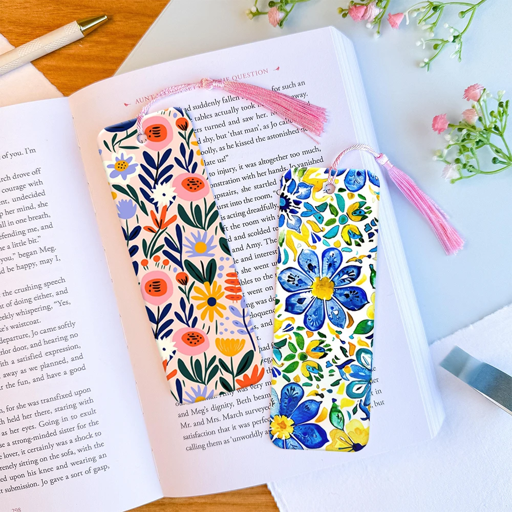Mediterranean Floral Water Transfer Paper for Polymer Clay, Tile & Flower Pattern Clay Transfer Sheets for DIY Earrings