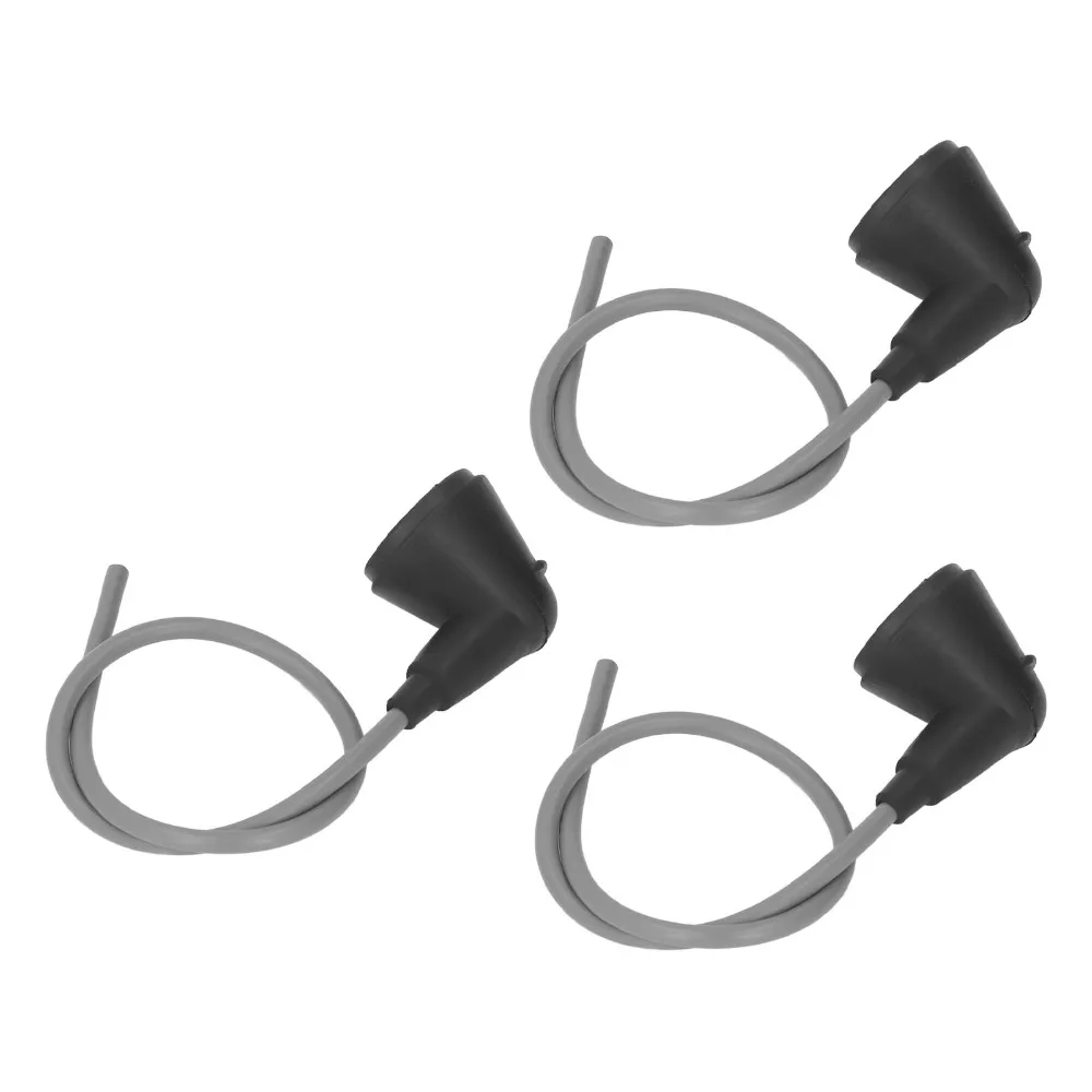 Professional ABS Ignition Cable Set Compact Black Chainsaw Ignition Wire Easy to Install Spark Plug Wire for STIHL 070 090