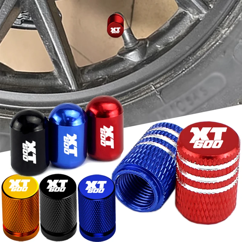 2pcs Motorcycle Wheel Tire Valve Stem Caps Airtight Covers for Yamaha XT600 XT 600 1984 1985 XT600Z XT600E XT600ZE Z E ZE TENERE