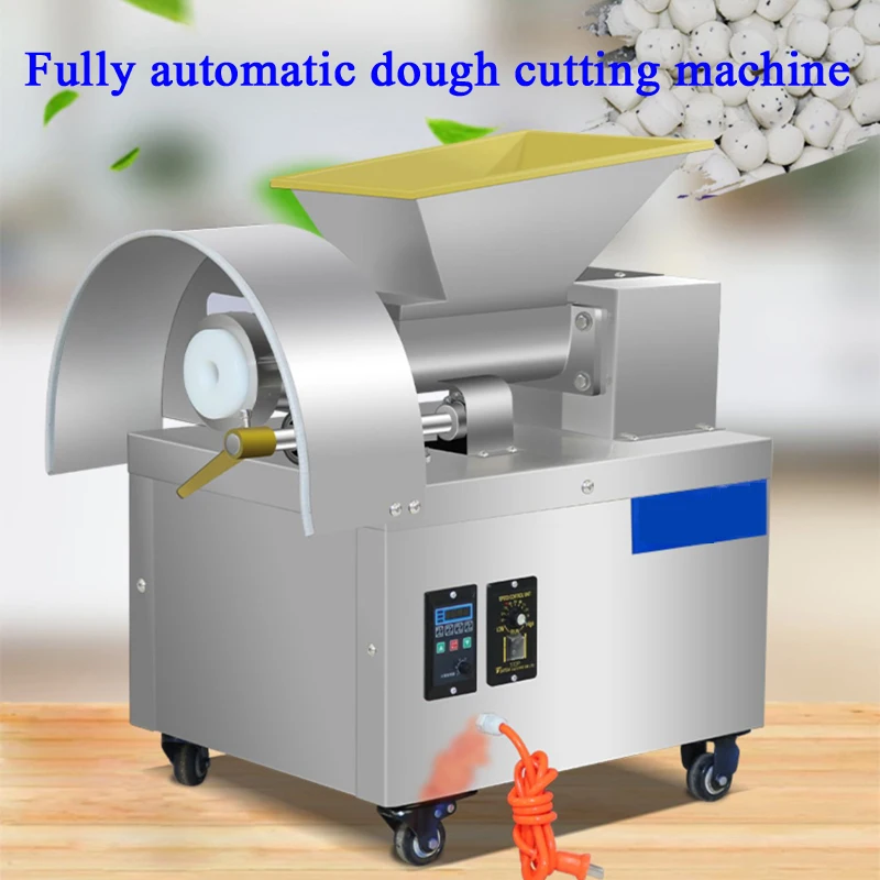 Commercial 5-350g Dough Ball Cutter Round Dough Divider Rounder Roller Pizza Bread Steam Bun Dough Cutting Rolling Machine