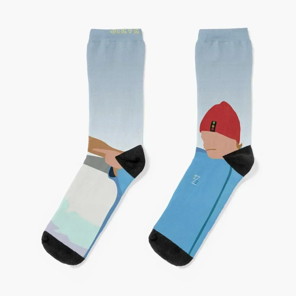

The Life Aquatic Minimalist Movie Poster Socks man Thermal man winter anime football Socks Male Women's