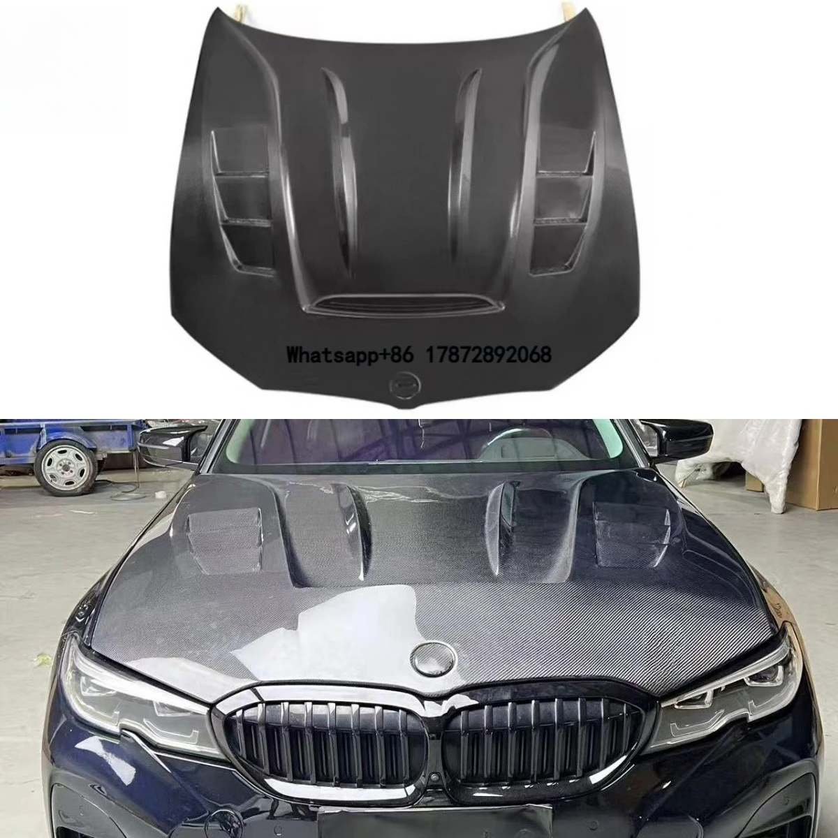 

Carbon Fiber G20 DW Style Engine Hood for G20 330i M340i M Sport Sedan 2019+