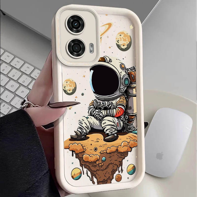 G 24 Space kid New Sky Eye Phone Case For Motorola Moto G24 G54 G84 G34 G53 G24Power G54Power G9 E40 E32 G22 G30 G20 G10 Cover