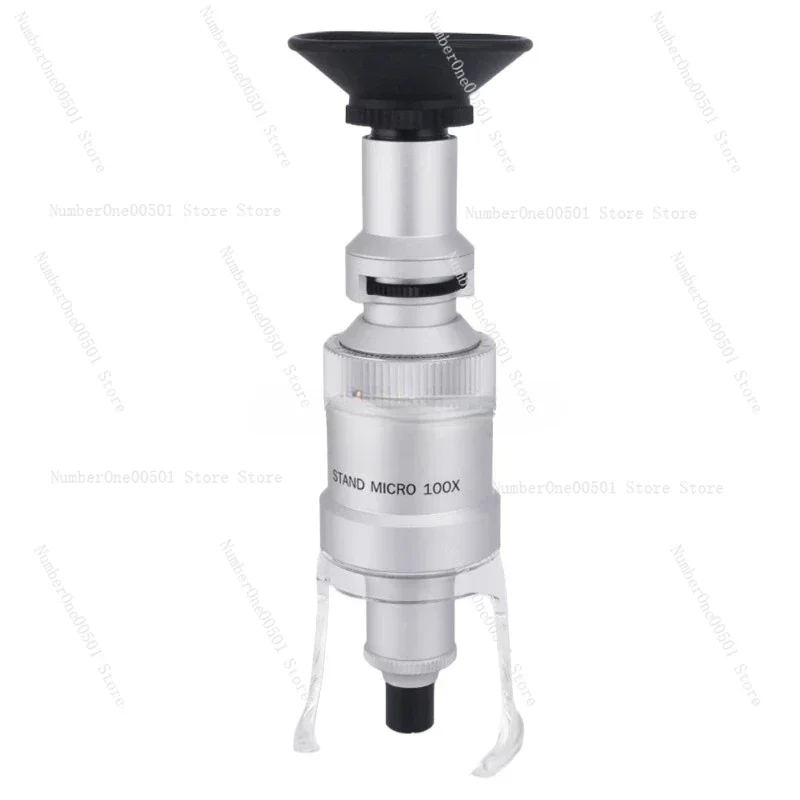 

2008-50X Scale Magnifying Glass 2008-100X High Foot Mirror Hundred Times Mirror