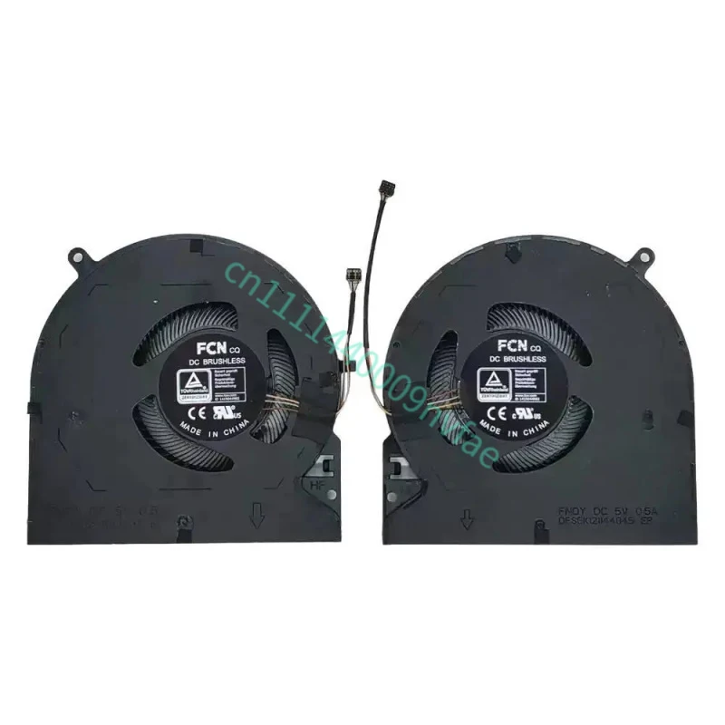 New Original Laptop CPU GPU Fan For Razer Blade 15 Advanced 2021 RZ09-0409 Model Gaming  DFS5K221155724 DFS5K22B056733 0.2