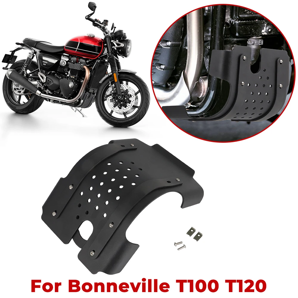 

Engine Protection Cover For Bonneville T100 T120 Motorcycle Front Engine Guard Baffle Engine Housing Protection